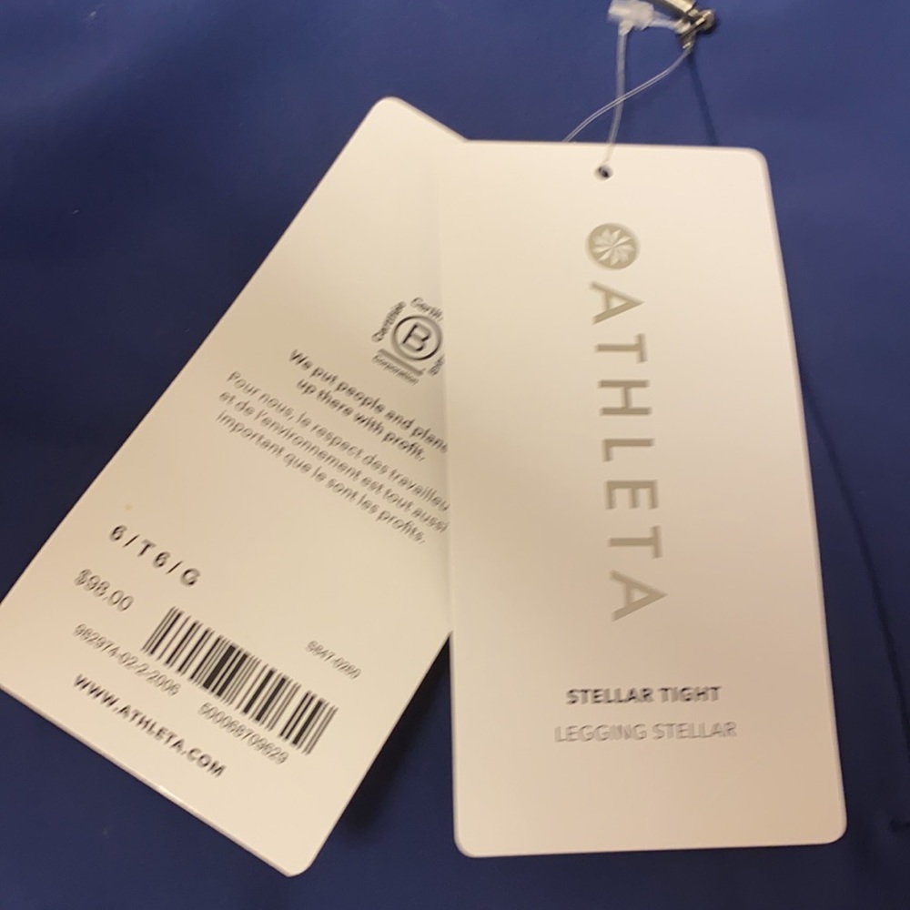 Athleta Stellar Tight // Enchanted Blue - Picture 6 of 11
